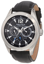 Nautica NCS Czarny/Skóra Ø42 mm N14621G