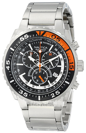 Nautica NST Czarny/Stal Ø45 mm N16656G