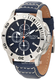 Nautica BFD 101 Niebieski/Skóra Ø44 mm N18642G