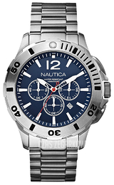 Nautica BFD 101 Niebieski/Stal Ø44 mm N19582G