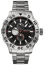Nautica Multifunction Czarny/Stal Ø57 mm N20092G
