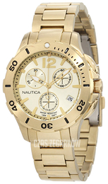 Nautica BFD 101 Żółte złoto/Stal w odcieniu złota Ø38 mm N21532M