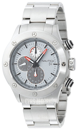 Nautica NCT Srebrny/Stal Ø44 mm N22532G