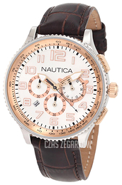 Nautica OCN 38 Wielokolorowy/Skóra Ø38 mm N22599M
