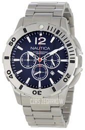 Nautica BFD 101 Niebieski/Stal Ø44 mm N23518G