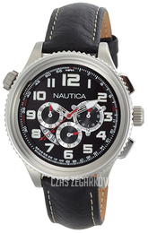 Nautica OCN 46 Czarny/Skóra Ø45 mm N25012G