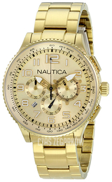 Nautica OCN 38 Żółte złoto/Stal w odcieniu złota Ø39 mm N26533M