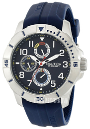 Nautica NSR Niebieski/Żywica z tworzywa sztucznego Ø47 mm NAD12505G