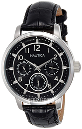 Nautica Czarny/Skóra Ø44 mm NAD13545G