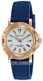 Nautica Analog Biały/Guma Ø36 mm NAD14007L