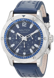 Nautica Niebieski/Skóra Ø44 mm NAD16547G