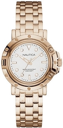 Nautica NST Srebrny/Stal w kolorze różowego złota Ø36 mm NAD18528L