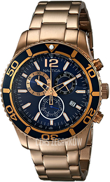 Nautica Niebieski/Stal w kolorze różowego złota Ø43 mm NAD20004G