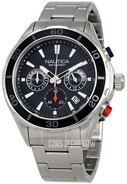 Nautica Nst Czarny/Stal Ø46 mm NAD20513G