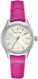 Nautica Biały/Skóra Ø36 mm NAI11010M