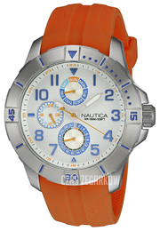 Nautica Multifunction Biały/Guma Ø47 mm NAI12507G