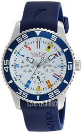 Nautica Nst Biały/Guma Ø44 mm NAI13502G