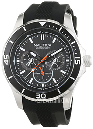 Nautica Analog Czarny/Guma Ø44 mm NAI13523G