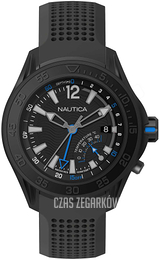 Nautica Czarny/Guma Ø50 mm NAPBRW005