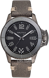Nautica Czarny/Skóra Ø45 mm NAPBSF916