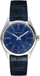Nautica Niebieski/Skóra Ø44 mm NAPBST002