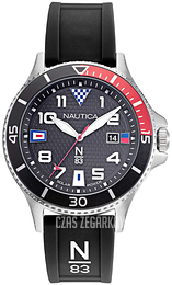 Nautica Czarny/Guma Ø43 mm NAPCBF914