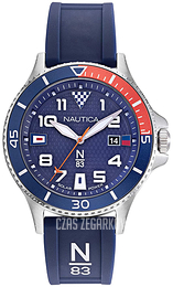 Nautica Niebieski/Guma Ø43 mm NAPCBF916