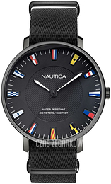 Nautica Czarny/Tkanina Ø43 mm NAPCRF903