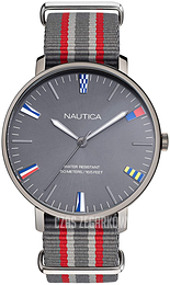 Nautica Szary/Tkanina Ø43 mm NAPCRF906