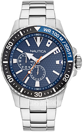 Nautica Niebieski/Stal Ø44 mm NAPFRB928