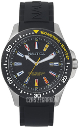 Nautica Czarny/Guma Ø44 mm NAPJBC003