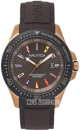 Nautica Brązowy/Guma Ø44 mm NAPJBC007