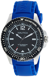 Nautica Dress Czarny/Guma Ø44 mm NAPMAU002