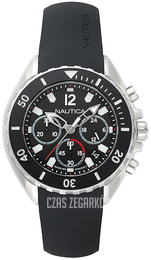 Nautica Czarny/Guma Ø44 mm NAPNWP002
