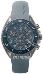 Nautica Chronograph Niebieski/Guma Ø47 mm NAPNWP003