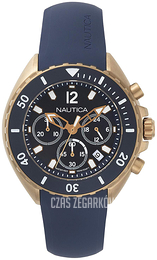 Nautica Newport Niebieski/Guma Ø47 mm NAPNWP007