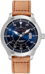 Nautica Niebieski/Skóra Ø44 mm NAPPLP901