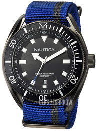 Nautica Czarny/Tkanina Ø45 mm NAPPRF002