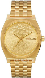Nixon The Time Teller Żółte złoto/Stal w odcieniu złota Ø37 mm A045-2710-00