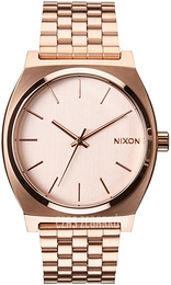 Nixon The Time Teller Różowe złoto/Stal w kolorze różowego złota Ø37 mm A045-897