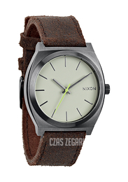 Nixon The Time Teller Biały/Skóra Ø37 mm A0451388-00