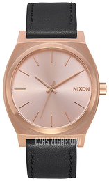 Nixon The Time Teller Różowe złoto/Skóra A0451932-00