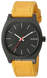 Nixon The Time Teller Czarny/Skóra Ø37 mm A0452448-00