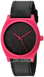Nixon The Time Teller Czarny/Skóra Ø37 mm A0452531-00