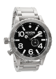 Nixon The 51-30 Tide Czarny/Stal Ø51 mm A057000-00