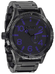 Nixon Czarny/Stal Ø52 mm A057714-00