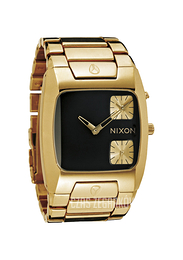 Nixon The Banks Czarny/Stal w odcieniu złota A060510-00