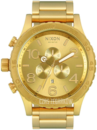 Nixon The 51-30 Żółte złoto/Stal w odcieniu złota Ø51 mm A083-502-00