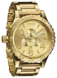 Nixon The 51-30 Żółte złoto/Stal w odcieniu złota Ø51 mm A08350200-00