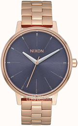 Nixon The Kensington Niebieski/Stal w kolorze różowego złota Ø37 mm A099-3005